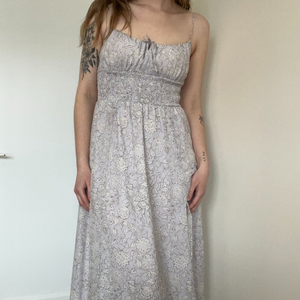 Wilfred Genoa Floral Lilac Midi Dress